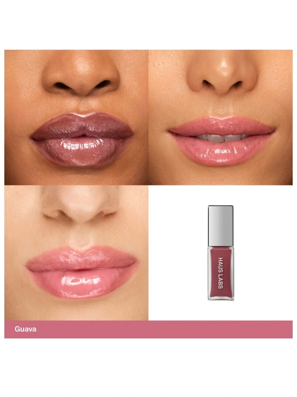 Haus Labs By Lady Gaga PHD Hybrid Lip Glaze Gloss - Mauve Pink Shade